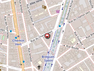 Carte de Pressing Boulle à Paris