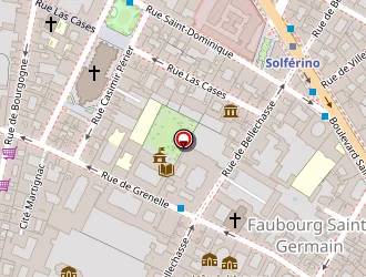 Carte de Bibliothèque Saint-simon à Paris