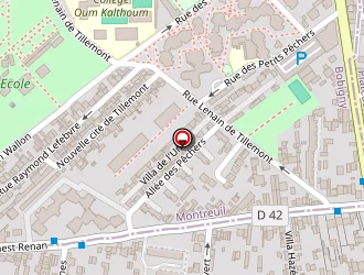 Carte de Patrick Robert à Montreuil