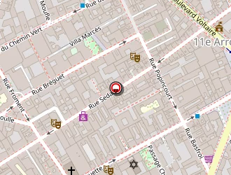 Carte de Cohen Orly à Paris