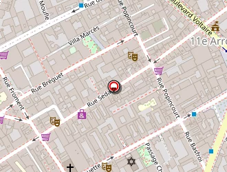 Carte de Chupi Boots à Paris