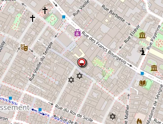 Carte de Café Des Psaumes à Paris