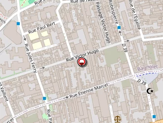 Carte de Kaci Magjit à Bagnolet