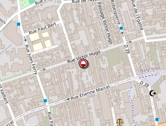 Carte de Adlp Immo à Bagnolet