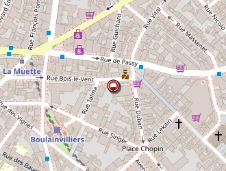 Carte de Toto à Paris