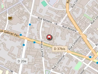 Carte de Riedinger Augustin à Montreuil