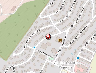 Carte de Bibliothèque Du Val Des 4 Pignons à Beynes