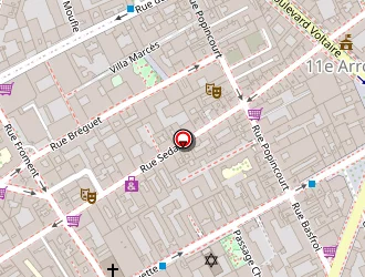 Carte de Bois Catherine à Paris