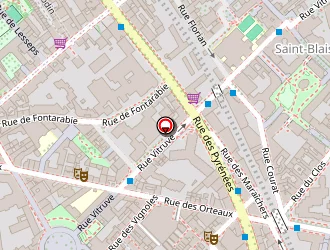 Carte de Elirence à Paris