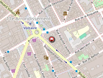 Carte de Cedeo à Paris