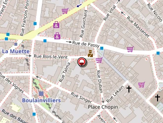 Carte de Sonat à Paris