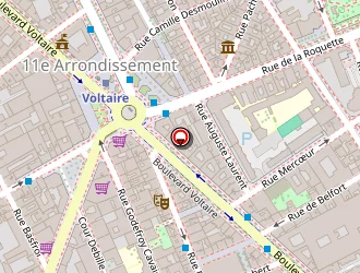 Carte de Mingzou Beaute à Paris