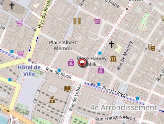 Carte de Kaede à Paris