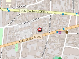 Carte de Katty S Fleurs Sambath à Montreuil