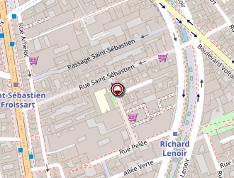 Carte de Fidexis à Paris