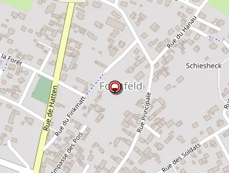 Carte de Salle Polyvalente à Forstfeld