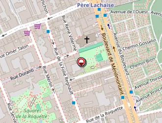 Carte de Stylo Pub à Paris