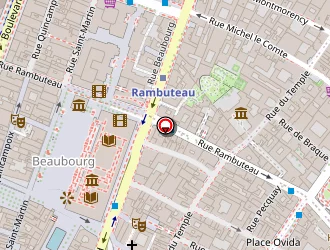 Carte de Juste Une Bricole à Paris