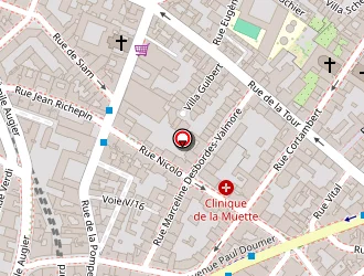 Carte de Gontard Céline à Paris