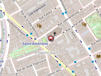 Carte de Bloch Constance à Paris