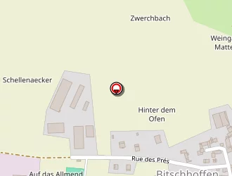 Carte de Institut De Beauté Ongles En Folie à Bitschhoffen