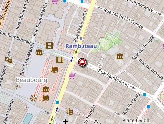 Carte de Rouault Michel à Paris