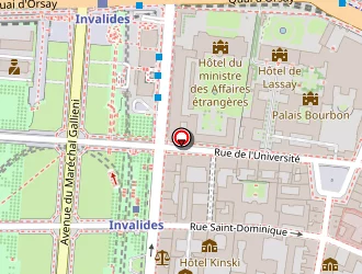 Carte de Ajacques Nicolas à Paris