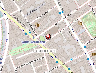 Carte de The Light à Paris