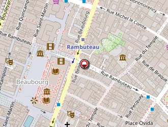 Carte de Moncler à Paris