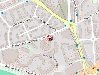 Carte de Ctp Services à Saint-cloud