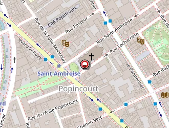 Carte de Aufymod à Paris