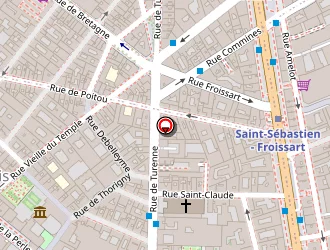 Carte de Dessertine Jean-paul à Paris