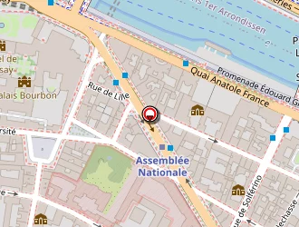 Carte de Marionnaud à Paris