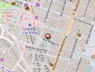 Carte de Au Terminus Du Châtelet à Paris