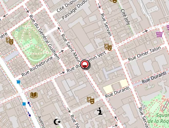 Carte de Kallies Tony à Paris