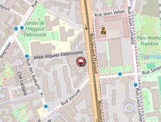 Carte de Pharmacie Du Square à Paris