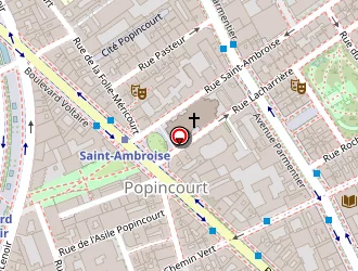 Carte de Fan Céline à Paris