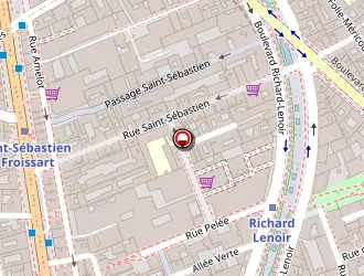 Carte de Mecanic Prod à Paris