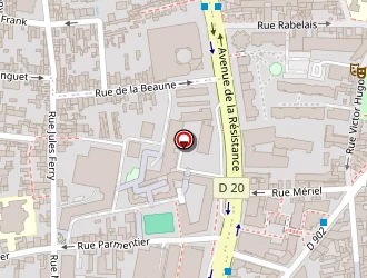 Carte de Supermarché Ji à Montreuil