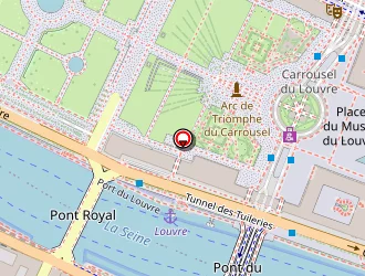 Carte de Buvelot à Paris