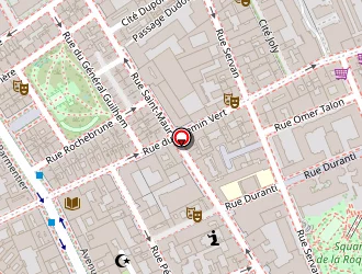 Carte de Volki à Paris