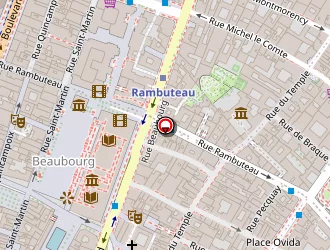 Carte de 1er Etage à Paris