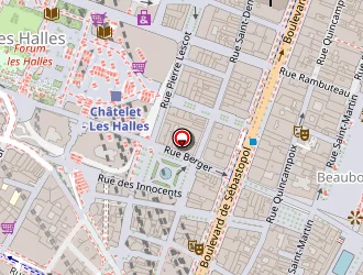 Carte de Maison Marnay à Paris