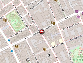 Carte de Serein Céline à Paris