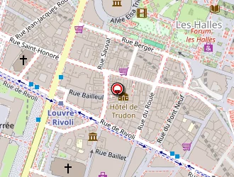 Carte de Café Du Pont Neuf à Paris