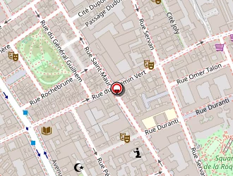 Carte de Franck Elisabeth à Paris