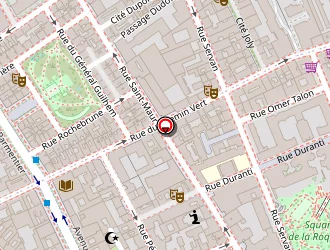 Carte de Mergui Samuel à Paris