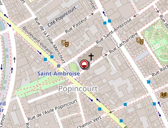 Carte de Maurel Edouard à Paris