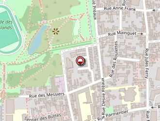 Carte de Am Sciage Service à Montreuil