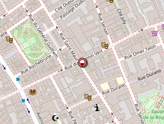 Carte de Dally Alexandre à Paris